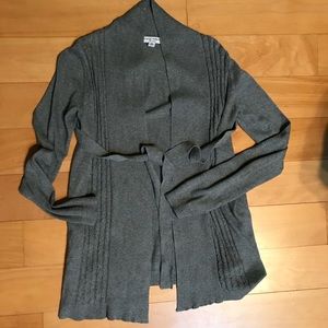 Gray Maternity Sweater